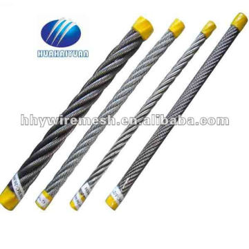 Cable de acero galvanizado Wire Rope